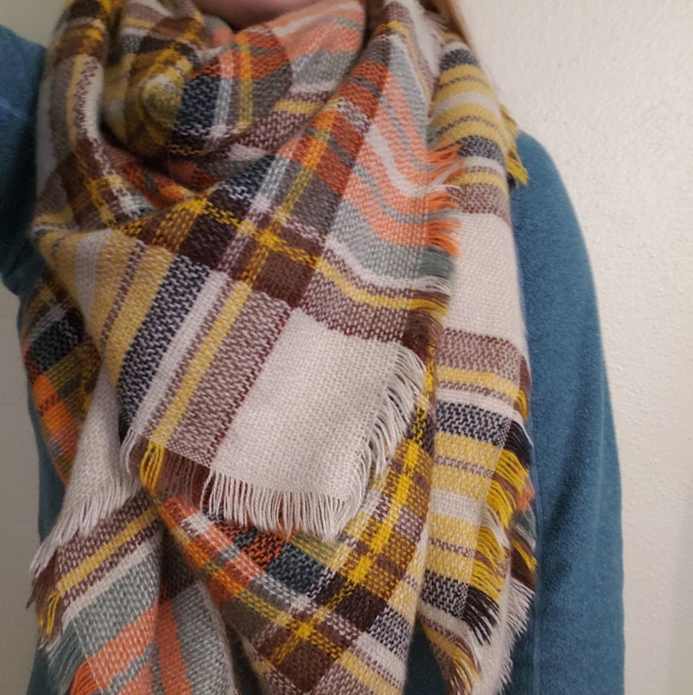 🍭Fall Blanket Scarf - Picture 2 of 2